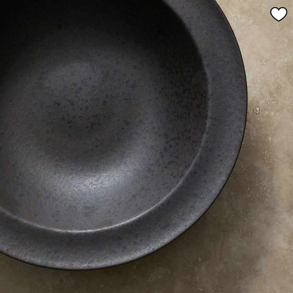 (354) WEST ELM Lucia Wide Rim Serving Bowl, Size L